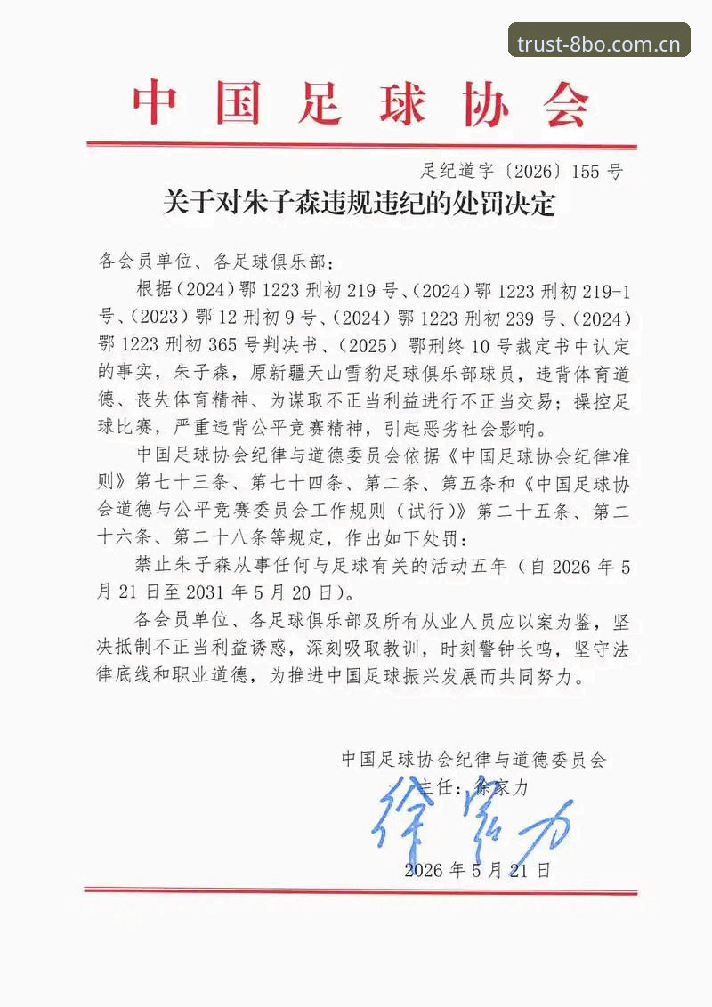 资深用户深度剖析：从足协第三批禁足名单看中国足球的“深水区”治理